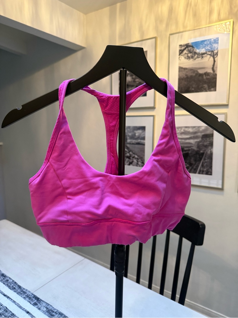 lululemon athletica Pink Racerback Low-Impact Sports Bra
